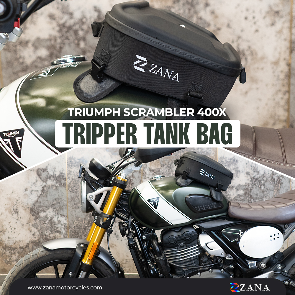 Saddle Bags For Triumph Scrambler 400X - REM