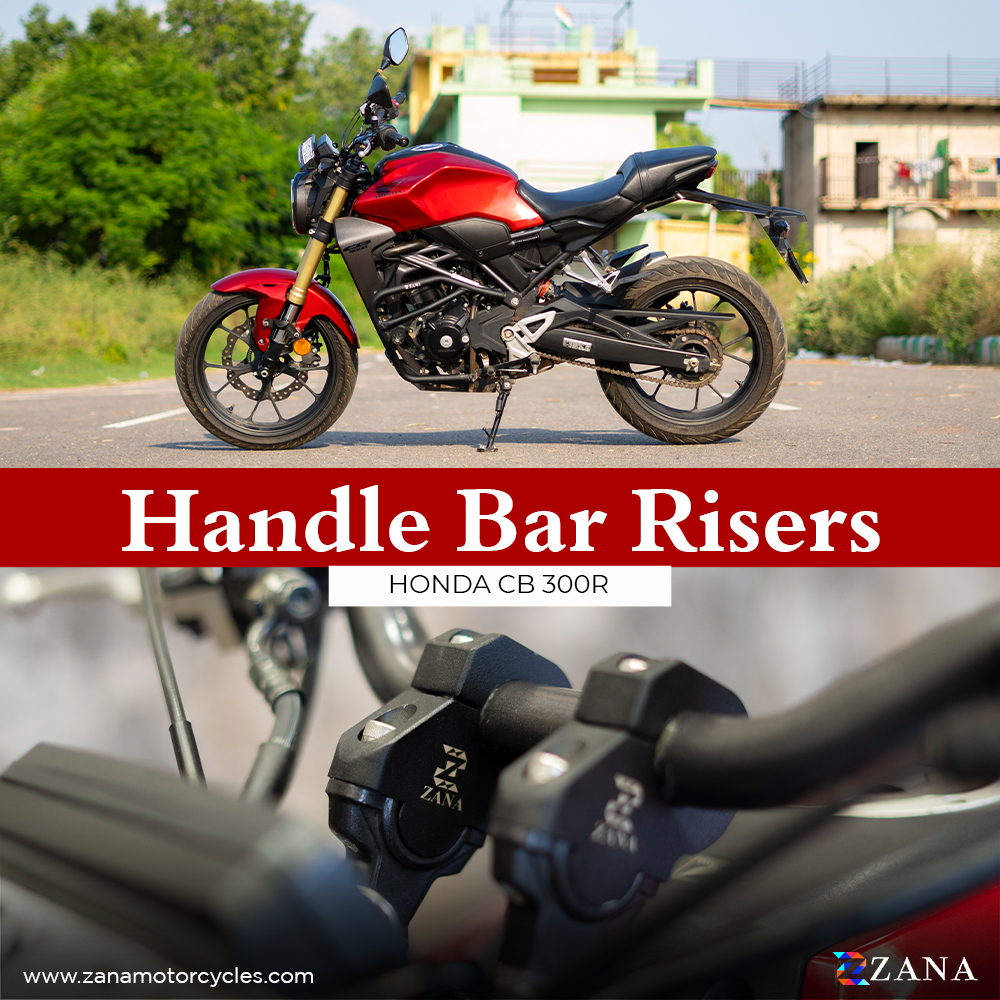OFFSET HANDLE BAR RISER ALUMINUM FOR CB300R