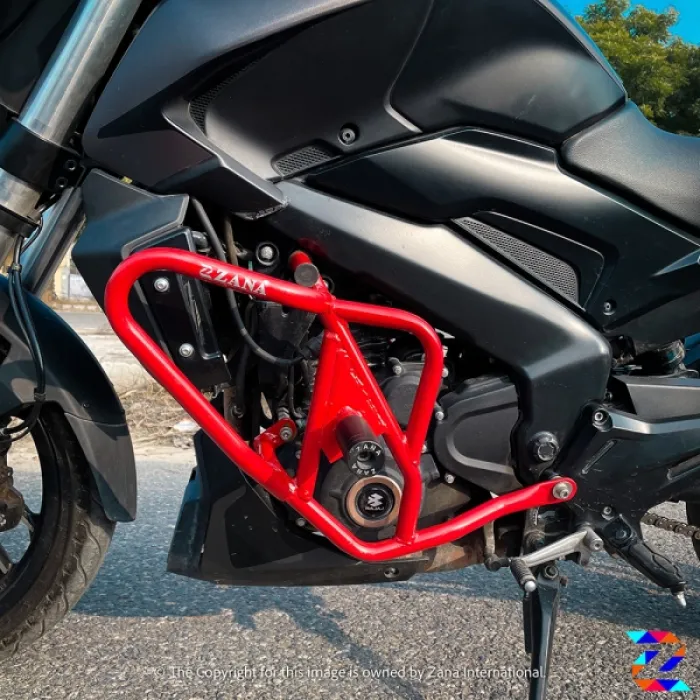 CRASH GUARD WITH SLIDER RED DOMINAR 400 (2017-18)
