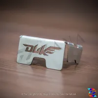 FRONT FLUID RESERVOIR COVER FOR DUKE 250/390 ALUMINIUM