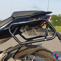 SADDLE STAY FOR DOMINAR 400 (TEXTURE MATT BLACK (2017-18)