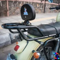 TOPRACK WITHOUT PLATE COMPATIBLE WITH PILLION BACKREST JAWA