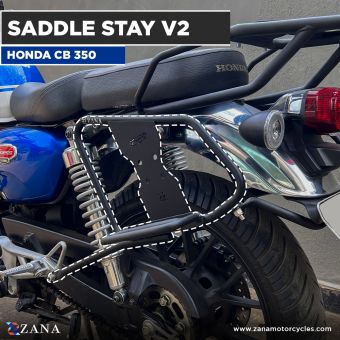 SADDLE STAYS/ PANNIER RACK FOR SOFT BAGS HONDA CB350 H'NESS version-2