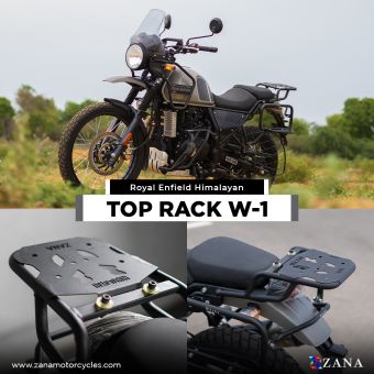 TOPRACK  W-1 MILD STEEL COMPATIBLE WITH PILLION BACKREST HIMALAYAN BS6  (2021-22)