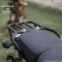 TOPRACK WITHOUT PLATE COMPATIBLE WITH PILLION BACKREST CB350 H'NESS SPLIT SEAT/SINGLE SEAT VERSION