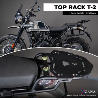 TOPRACK T-2 WITH ALUMINIUM PLATE COMPATIBLE WITH PILLION BACKREST HIMALAYAN BS6 (2021)