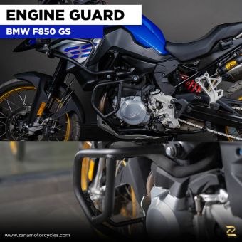 Lower Engine Guard (Black) For BMW F 850 GS