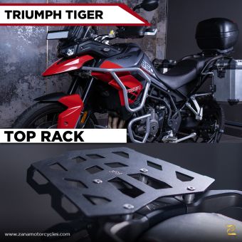 Top Rack Plate (4 Mm Alu) For Triumph Tiger 850