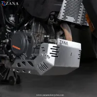 BASHPLATE SILVER KTM ADVENTURE 390 ALUMINIUM