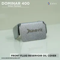 DOMINAR 250/400 FRONT FLUID RESERVOIR OIL COVER SILVER PAINTED