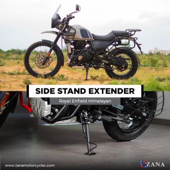 Side Stand Extender Aluminum & Stainless -steel For Royal Enfield Himalayan BS6 (2021-2022)