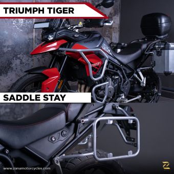 Saddle Stay (Silver) For Triumph Tiger 850
