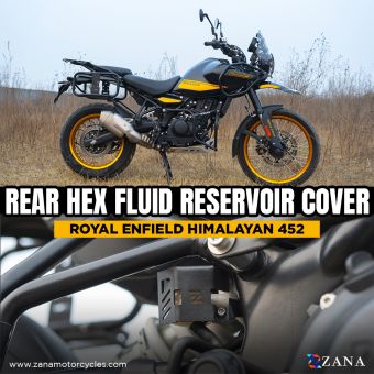 REAR HEX FLUID RESERVOIR ALUMINIUM  COVER  FOR HIMALAYAN 452