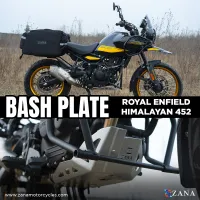 BASH PLATE SILVER ALUMINIUM  FOR HIMALAYAN 450