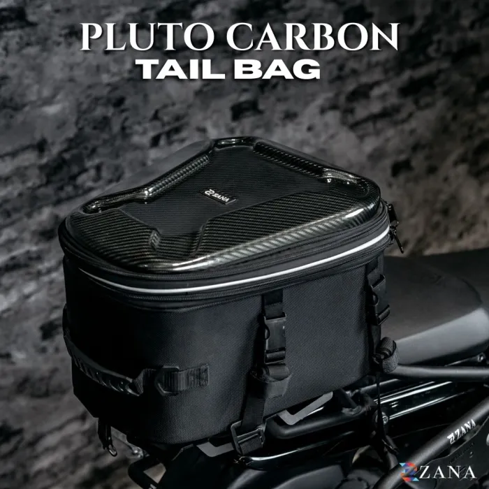 Pluto carbon Hardshell Expandable Tail Bag (16L to 20L ) For KTM Enduro 390