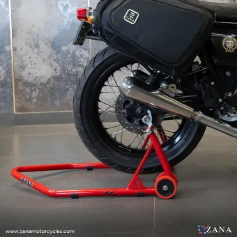 PADDOCK STAND FOR CLASSIC 350 REBORN (MILD STEEL , GLOSSY RED COLOR)