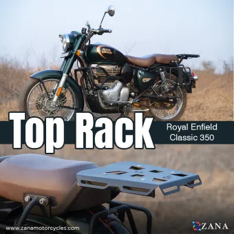 TOP RACK WITH PLATE MS FOR CLASSIC 350 REBORN