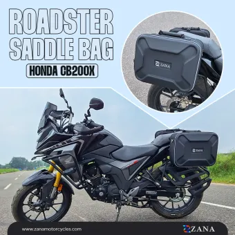 Roadstar Saddle Bag 30 litre Single (60 litre pair) Bag For Honda CB200X
