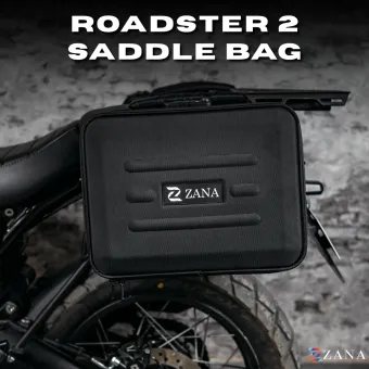 Roadster 2 Saddle Bag (50Ltr Pair Bag) - 25Ltr Each For TVS Apache RTX 300