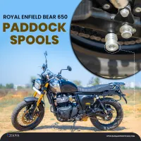 Rear Paddock Spools for Bear 650 (Aluminum)