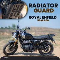 Radiator Guard for Bear 650 (Black - UK Flag)