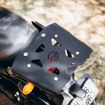 Top Rack With Plate V-2 For Hunter 350 (MS,Black) ( Coming Soon)