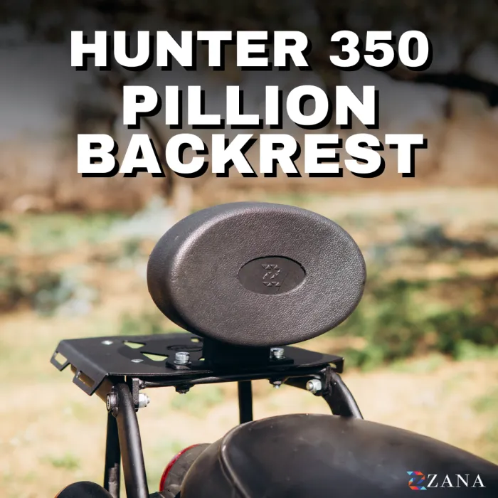 Pillion Backrest Cushion (BIG) For Royal Enfield Hunter 350