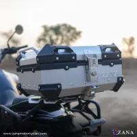 Top Box Aluminium (22 Ltr) L-Flat Silver For KTM ADV 390 2025