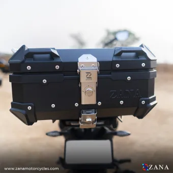 TOP BOX  FOR HONDA CB300R (22ltr ALUMINIUM BLACK L-FLAT)