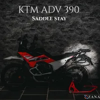 Roadster Saddle Stay With Jerry Can Mount Black For KTM ADV 390 2025