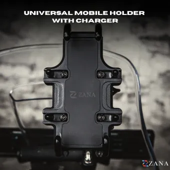 Universal Mobile Holder with Charger BLU