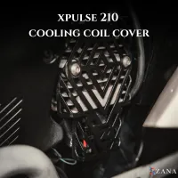 Cooling Coil Cover  Black For X-Pulse 210