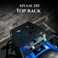Top Rack With Plate MS Black For X-Pulse 210