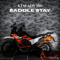 Roadster Saddle Stay With Jerry Can Mount Orange  For KTM ADV 390 2025