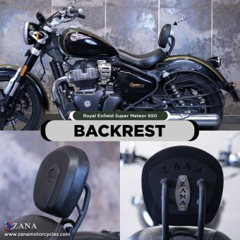 Backrest MS Compatible with luggage rack for Super meteor 650