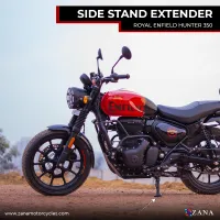 Side Stand Extender Aluminum & Stainless steel for Royal Enfield Hunter 350