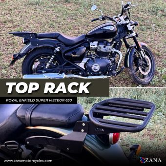 Top Rack MS Compatible with Sissy Bar  Backrest (ZI-8315)  For Super meteor 650