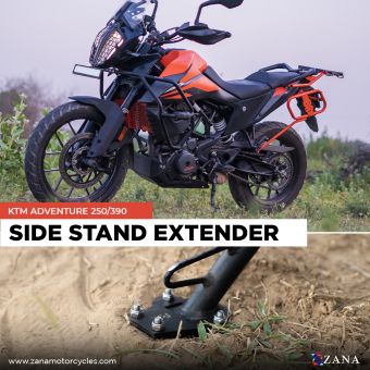 SIDE STAND EXTENDER FOR KTM ADVENTURE 250/390/390 X