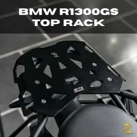 Top Rack With Plate For BMW R 1300 GS (Black)
