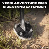Side Stand Extenders For  Yezdi Adventure 2025 (Aluminium & Stainless Steel)(Coming soon Pre Booking open Now)