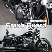 Crash Guard for Super Meteor 650 with Slider (MS) - Type 2