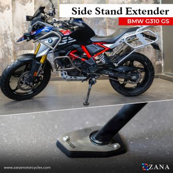 SIDE STAND EXTENDER  ALUMINUM  &  SS FOR BMW G 310 GS
