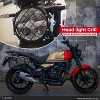 Head Light Grill for Guerrilla 450 (Black) - Type-2