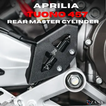 Rear Master Cylinder Cover Black For Aprilia Tuono 457