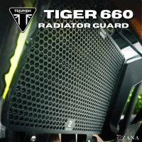 Radiator Guard Honeycomb Black For Triumph Tiger 660