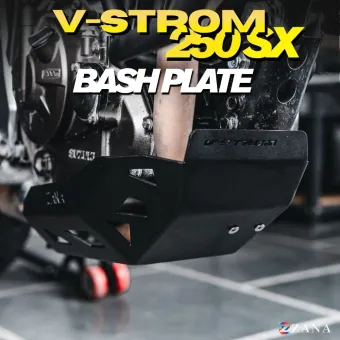 BASH PLATE BLACK  ALUMINUM FOR V-STROM 250