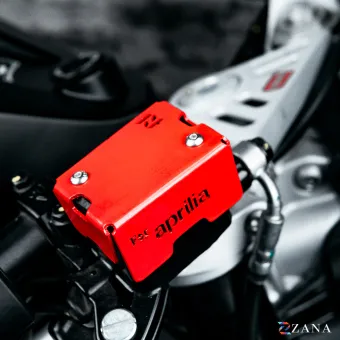 Front Fluid Reservoir Cover Red For Aprilia Tuono 457