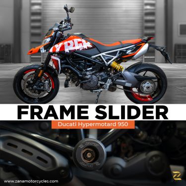 FRAME SLIDER FOR DUCATI HYPERMOTARD 950 (COMING SOON PRE-BOOKING OPEN NOW)