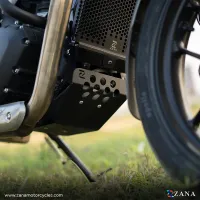 BASH PLATE BLACK FOR TRIUMPH SCRAMBLER 400 X