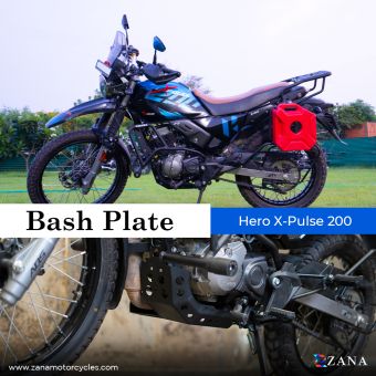 BASH PLATE BLACK FOR X-PULSE 200 (COMING SOON PRE-BOOKING OPEN NOW)